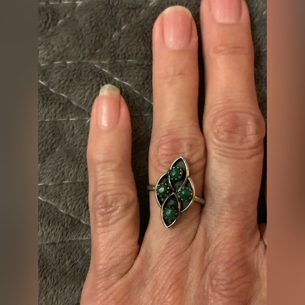 Vintage Zuni Snake Eye Ring